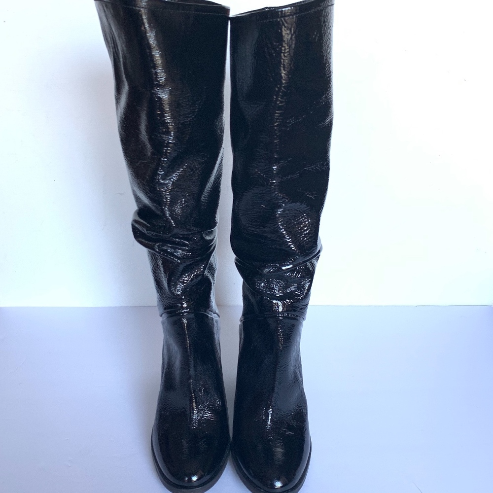 Free People Tennison Black Knee High Boots 36 NEW - Picture 3 of 8